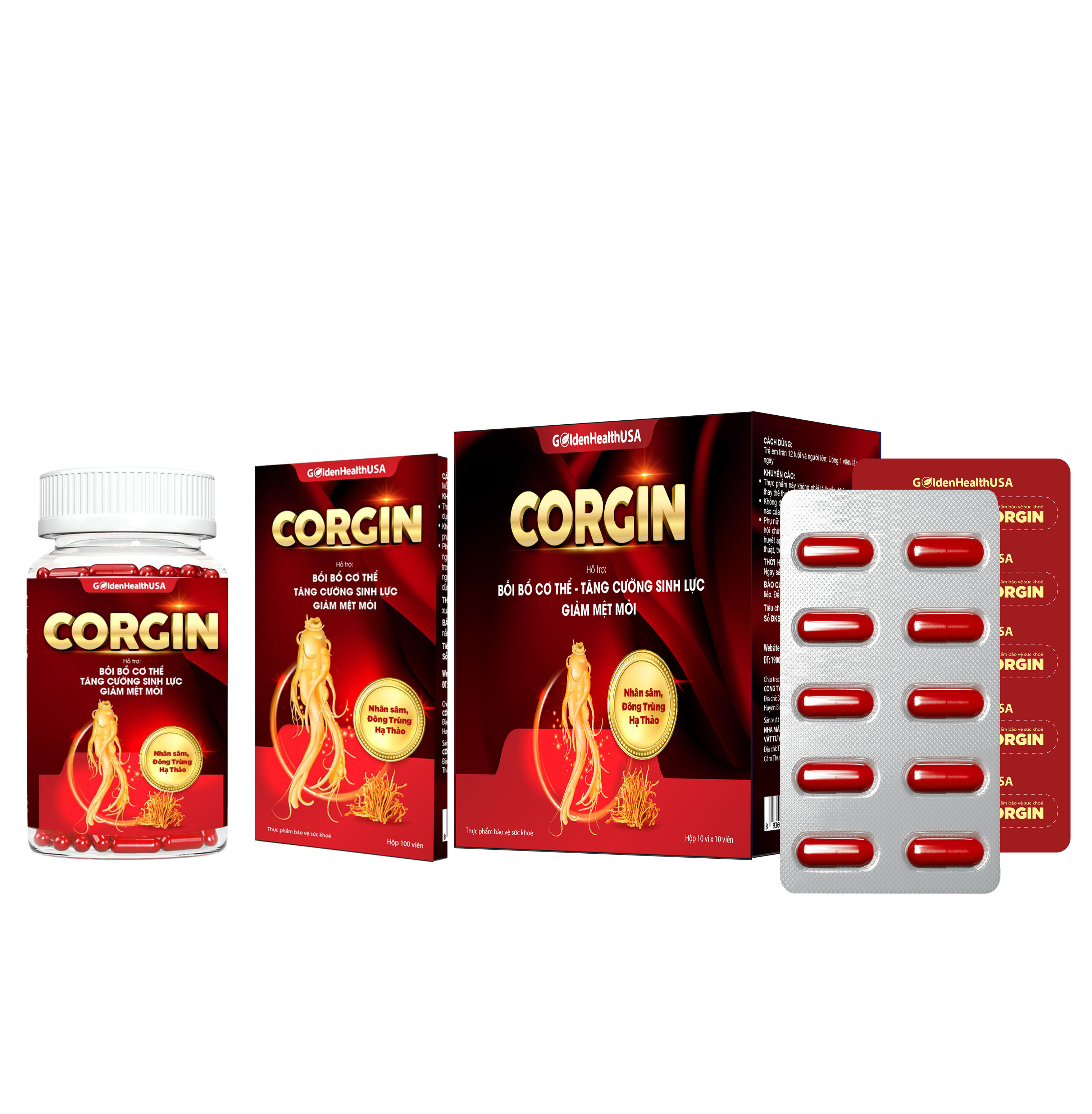 CORGIN- Giúp bồi bổi cơ thể