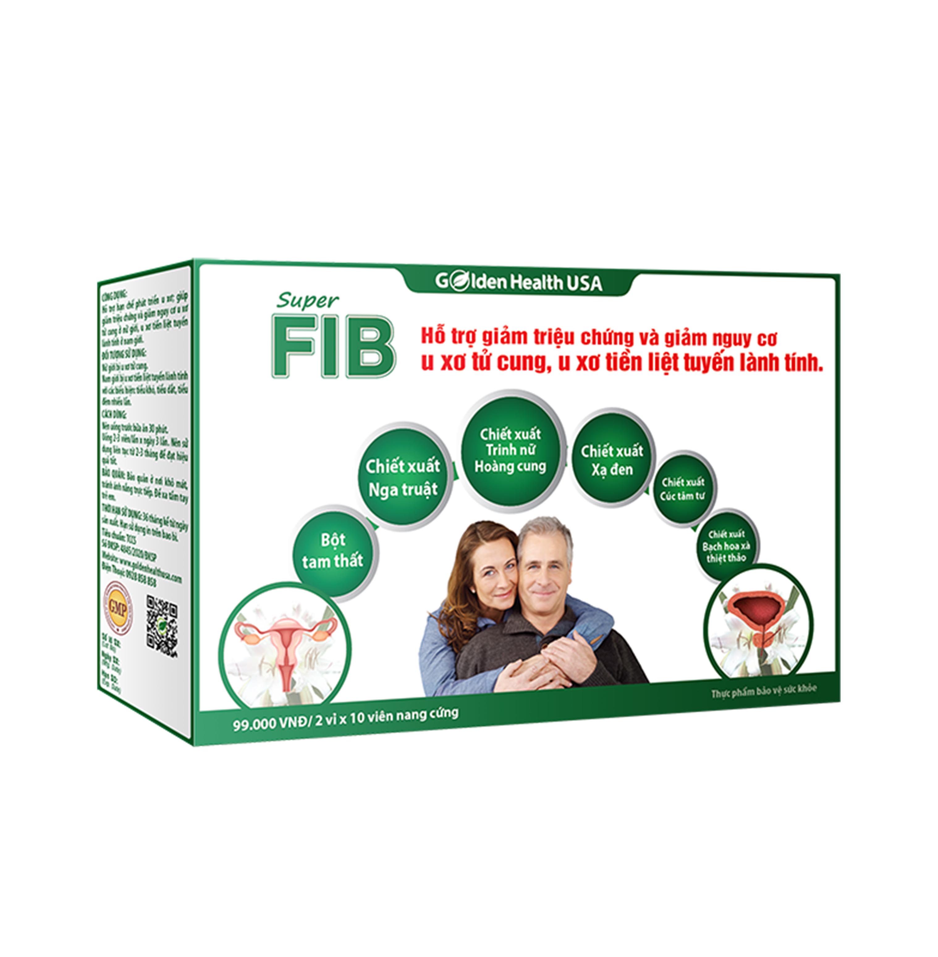 SUPER FIB- Giảm nguy cơ u xơ tử cung, u xơ tiền liệt tuyến