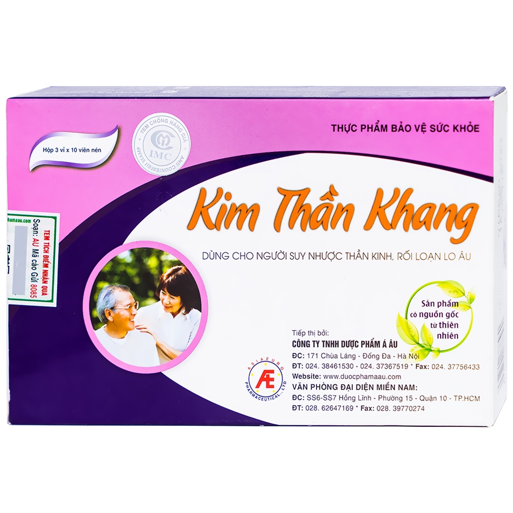 Thực Phẩm Bảo Vệ Sức Khỏe Kim Thần Khang
