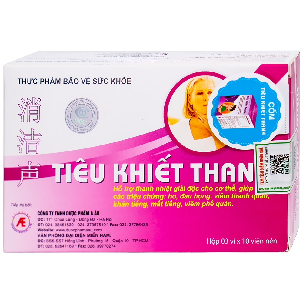 Viên Uống Giúp Giọng Nói Trong Sáng Hơn Tiêu Khiết Thanh
