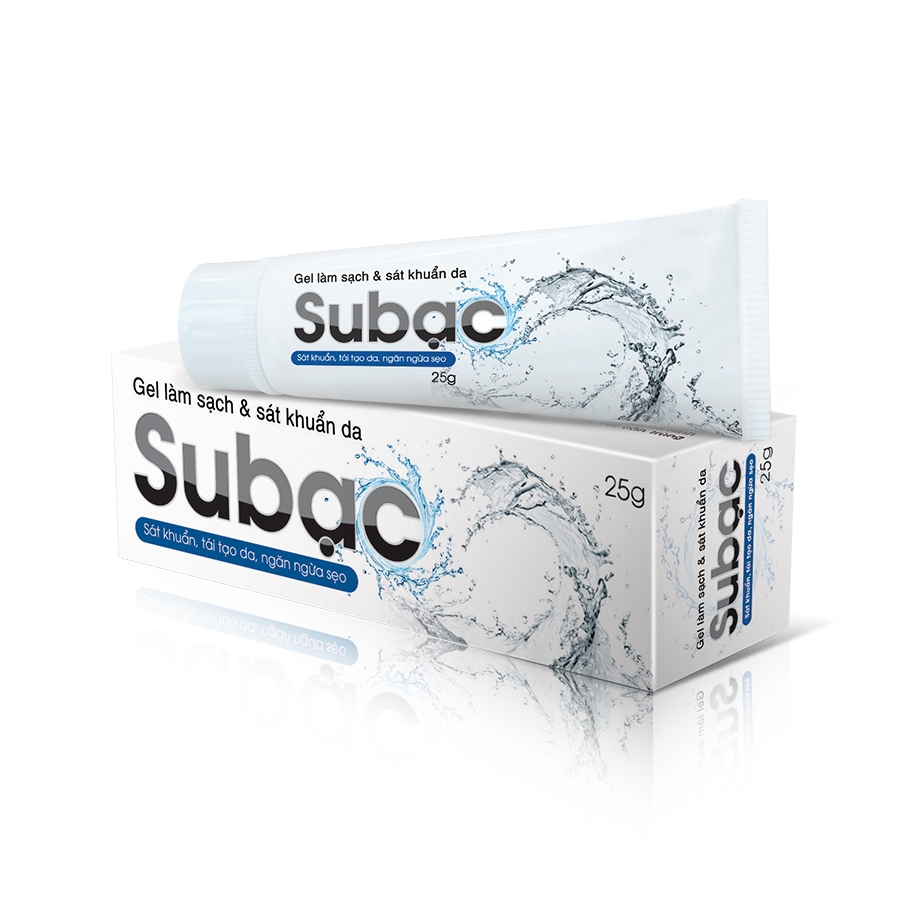 Gel Subạc Giúp Sát Khuẩn, Tái Tạo, Ngăn Ngừa Sẹo Trên Da (25 G)