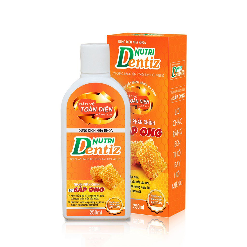 Dung Dịch Nha Khoa Nutri Dentiz Giúp Răng Miệng Luôn Chắc Khỏe 250Ml