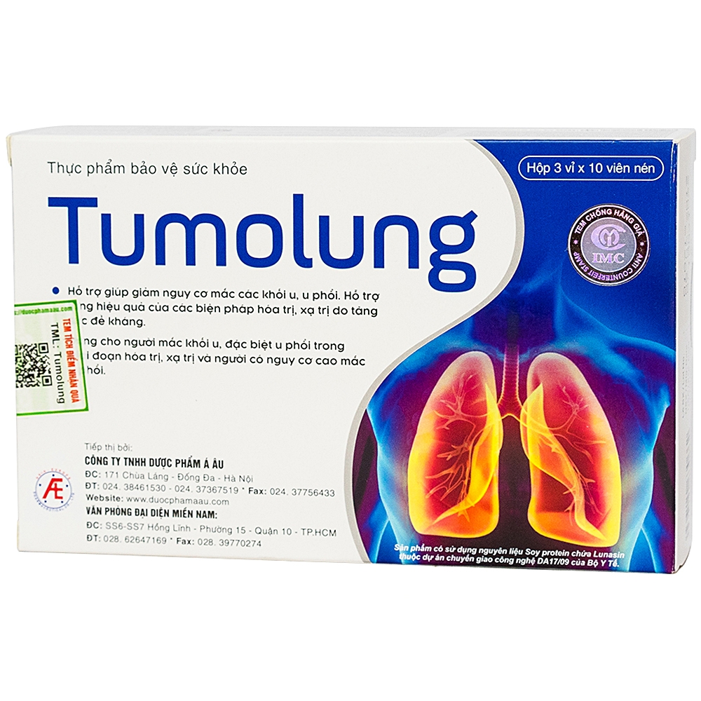 Viên Uống Giảm Nguy Cơ Mắc Khối U Tumolung