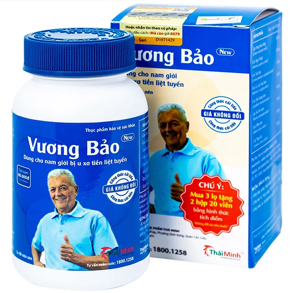 Viên Tiền Liệt Tuyến Vương Bảo 80 Viên