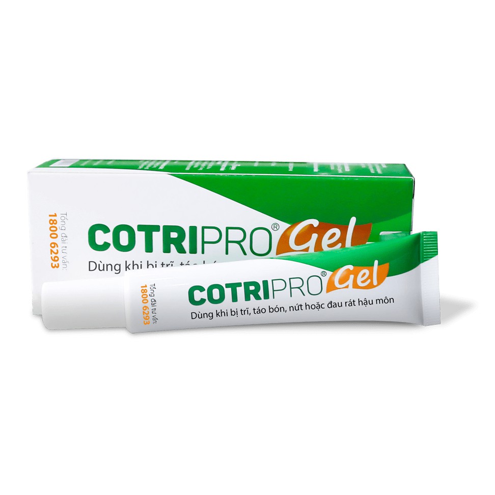 Gel Bôi Trĩ COTRIPRO Tuýp 10gr - Dành Cho Người Bệnh Trĩ