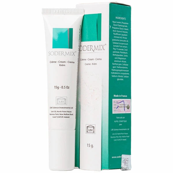 Kem Bôi Sodermix 15G Hỗ Trợ Điều Trị Viêm Da