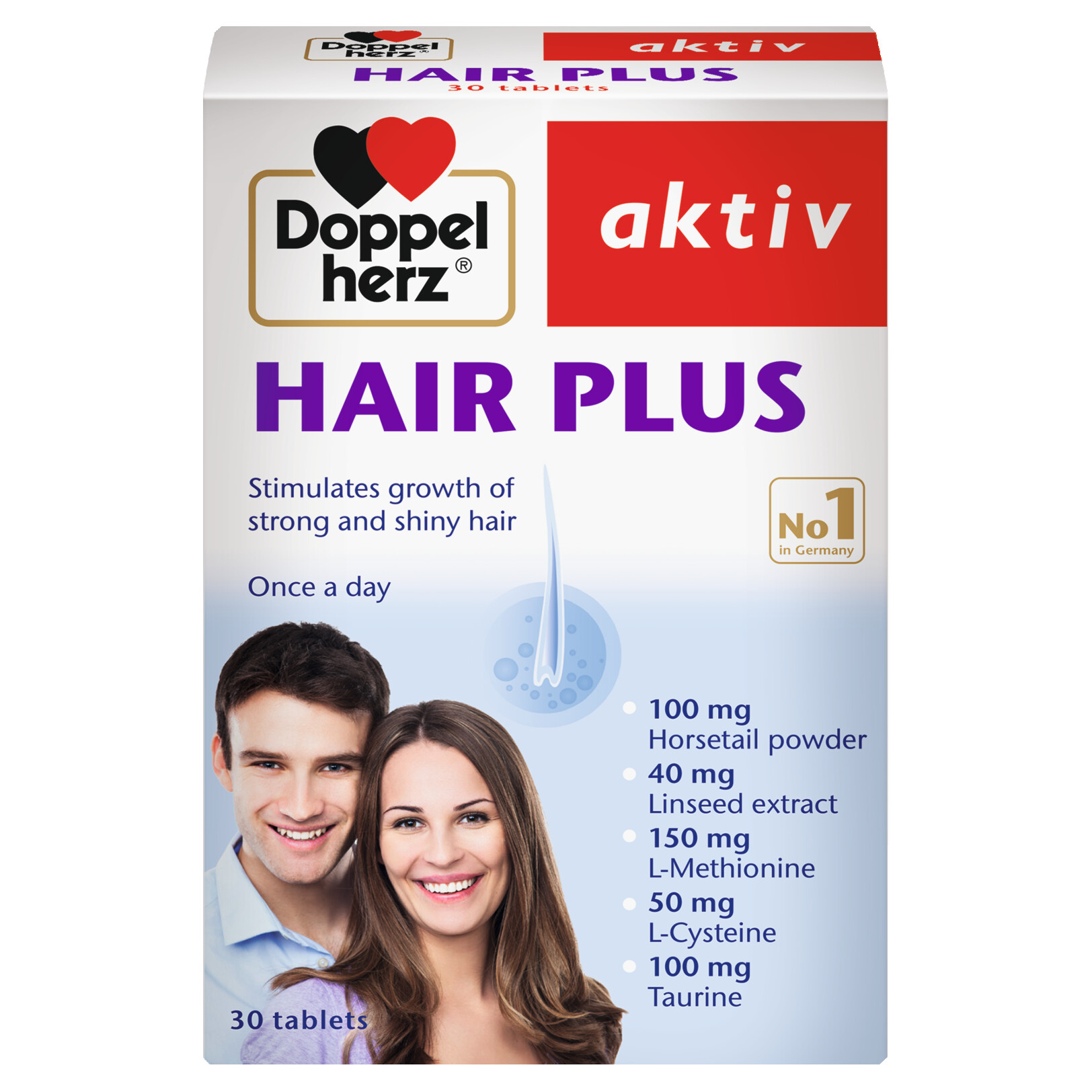 Viên Uống Hair Plus Doppelherz 30 Viên