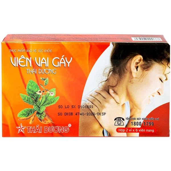 Viên Vai Gáy Thái Dương 12 Viên
