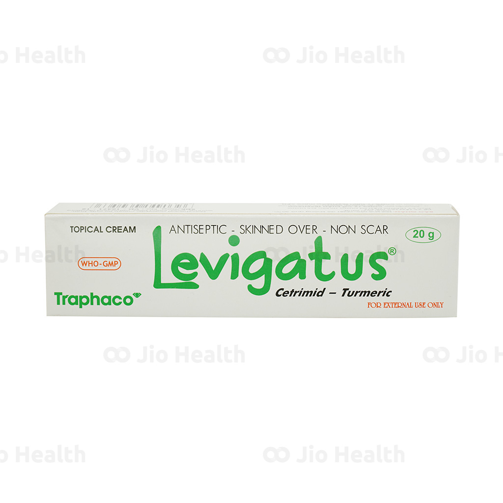Kem Sát Khuẩn Levigatus Tuýp 20G Trị Nhiễm Khuẩn, Kích Thích Liền Da