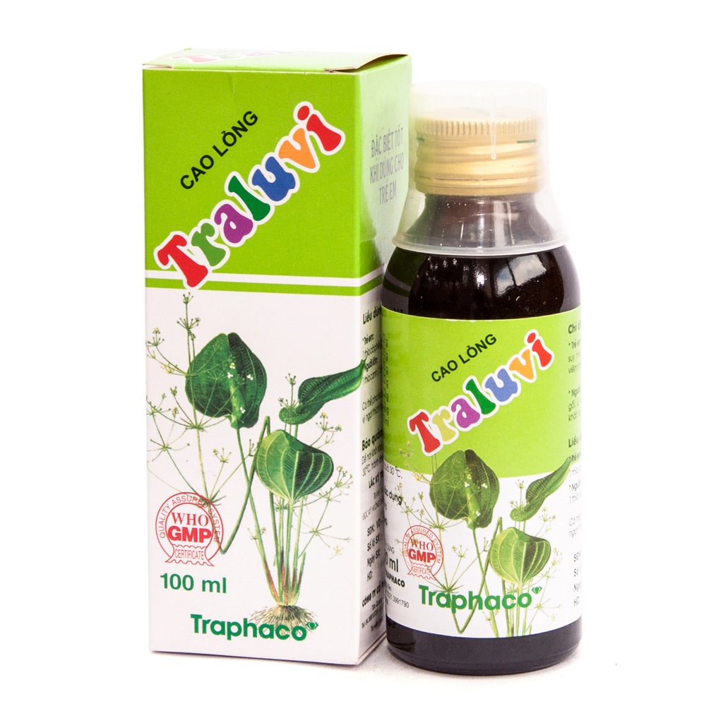 Cao Lỏng Traluvi Traphaco Chai 100Ml - Giúp Bé Hết Mồ Hôi Trộm, Hay Ăn Chóng Lớn