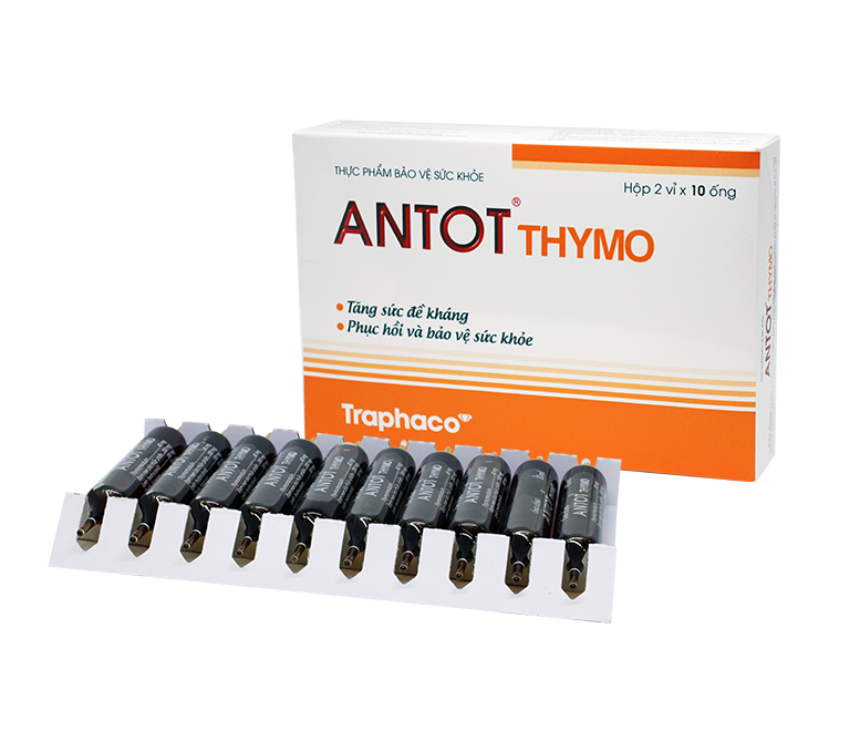 TRAPHACO ANTOT THYMO, HỘP 20 ỐNG