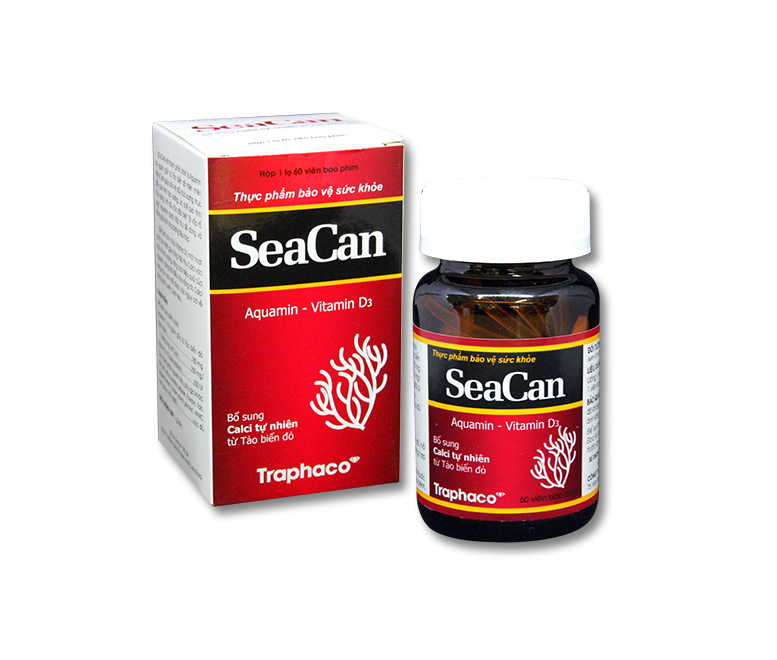 Viên Uống Bổ Sung Canxi Seacan Traphaco 60 Viên