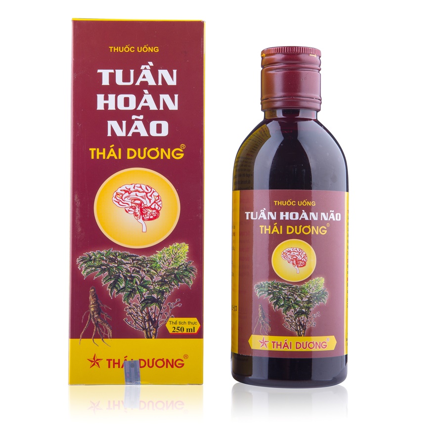 Thuốc Tuần Hoàn Não Thái Dương 250Ml Trị Thiểu Năng Tuần Hoàn Não, Giảm Trí Nhớ