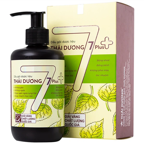 Dầu Gội Dược Liệu Thái Dương 7Plus (Chai 250Ml)