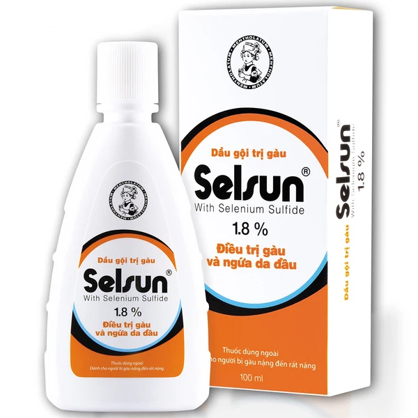 Dầu Gội Selsun 1,8% 100Ml Rohto Trị Gàu (Chai)
