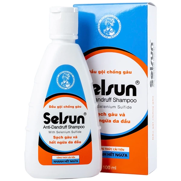 Dầu Gội Trị Gàu Selsun Anti-Dandruff Shampoo (100Ml)