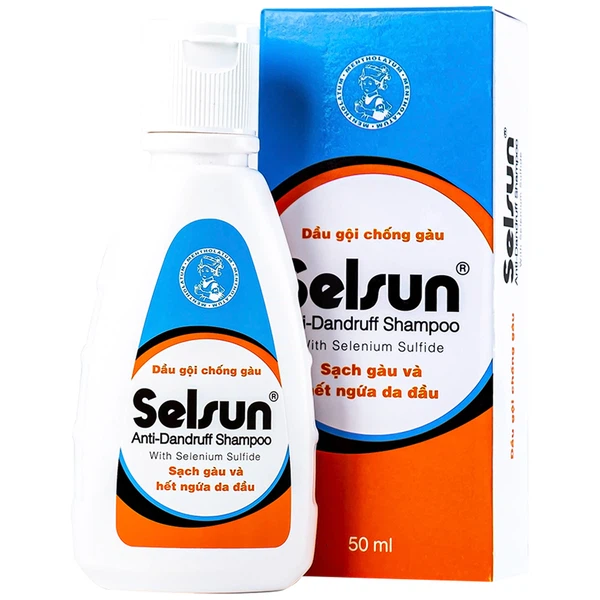 Dầu Gội Trị Gàu Selsun Anti-Dandruff Shampoo 50Ml