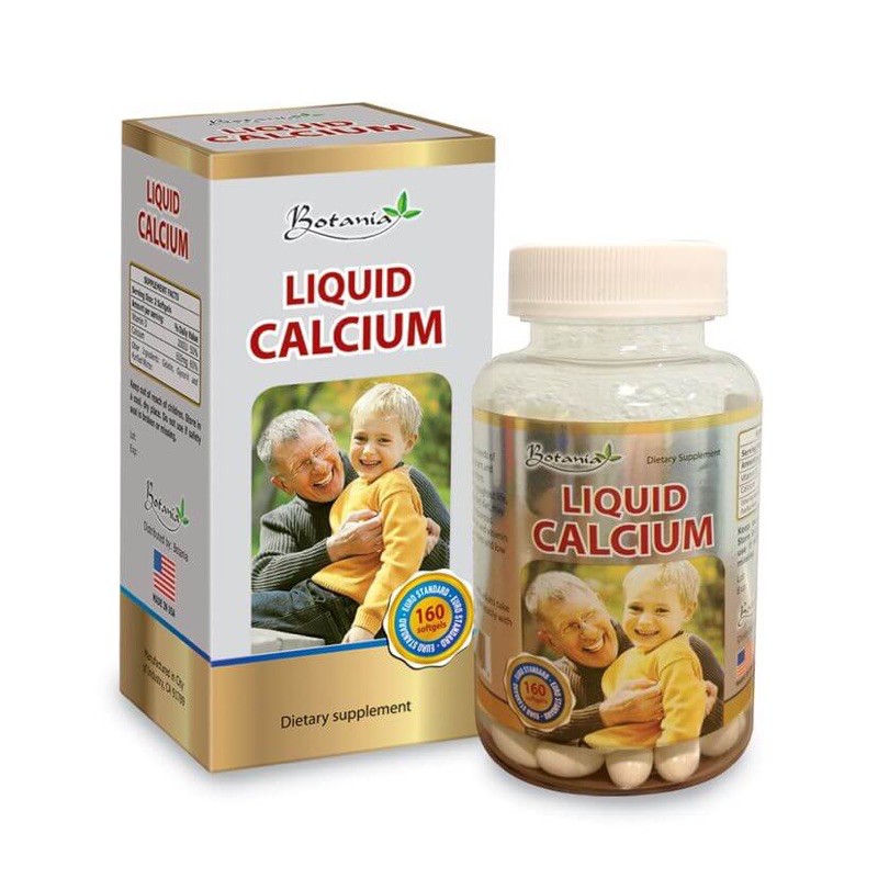 LIQUID CALCIUM BOTANIA (160 VIÊN)