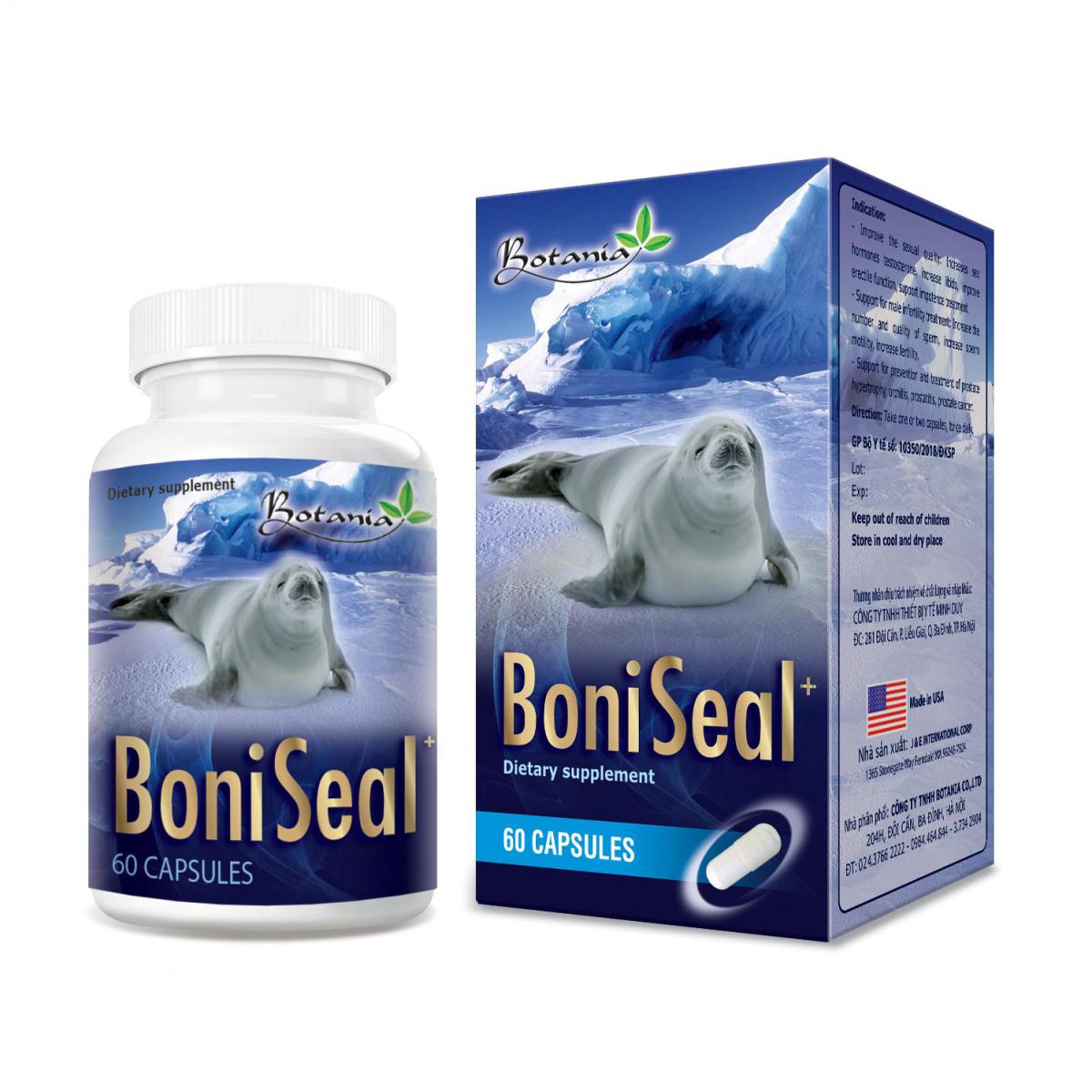 Viên Uống Boniseal Botania Tăng Cường Sinh Lý Nam 60 Viên