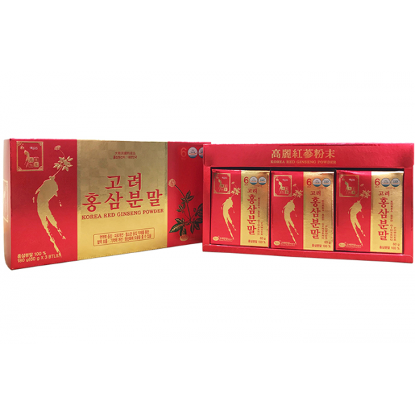 Bột Hồng Sâm Hàn Quốc 60g x 3 Lọ