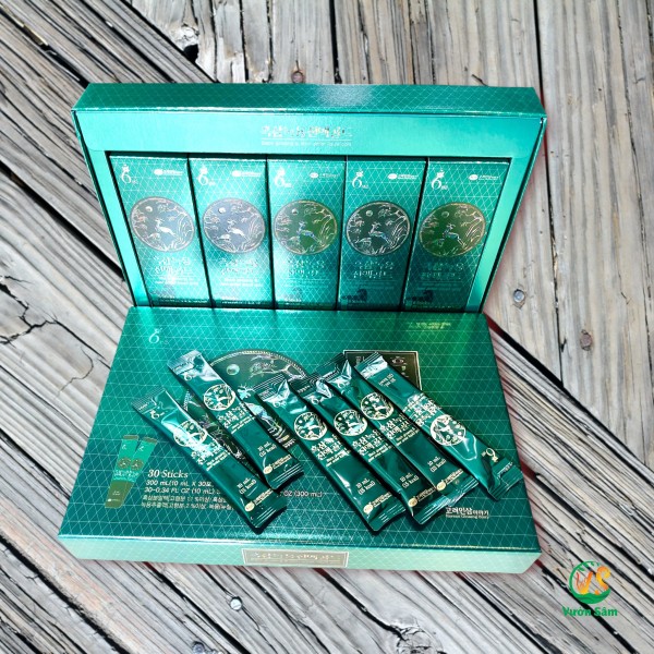 Chiết Xuất Hắc Sâm Nhung Hươu KGS Gold 10ml x 30 gói