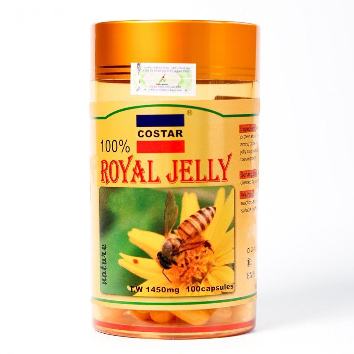 Sữa Ong Chúa Costar Royal Jelly 1450mg  Viên