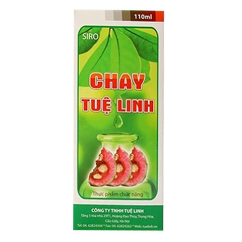 Chay Tuệ Linh, hỗ trợ làm giảm mề đay, mẩn ngứa, dị ứng