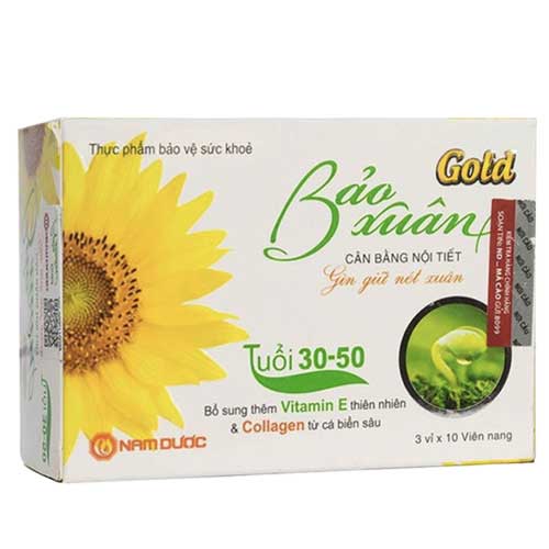 Bảo Xuân Gold, hỗ trợ làm chậm quá trình mãn kinh và kéo dài tuổi xuân phụ nữ