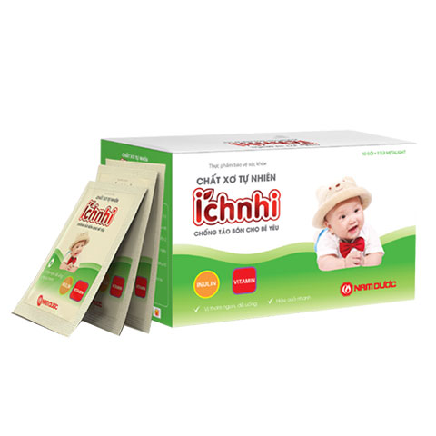 Chất Xơ Tự Nhiên Ích Nhi, chống táo bón, tăng nhu động ruột
