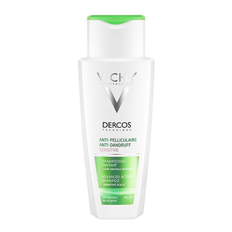 Dầu gội trị gàu Vichy Dercos Sensitive, giúp hỗ trợ điều trị gàu, giảm cảm giác ngứa ngáy