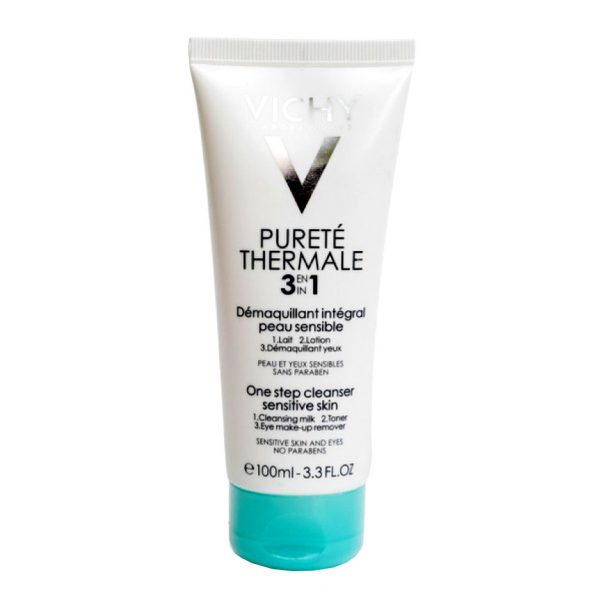 Sữa rửa mặt tẩy trang Vichy Pureté Thermale 3 In 1, làm sạch nhẹ nhàng bụi bẩn