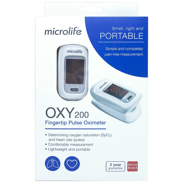Máy Đo Nồng Độ Oxy Trong Máu Oxy 200 Microlife