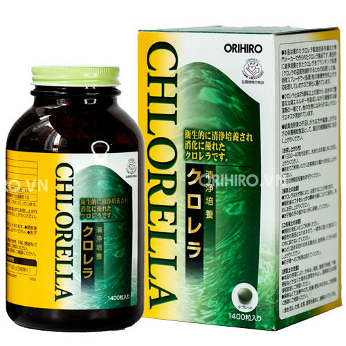 Tảo Lục Clean Chlorella Orihiro, giúp tăng cường sức khỏe
