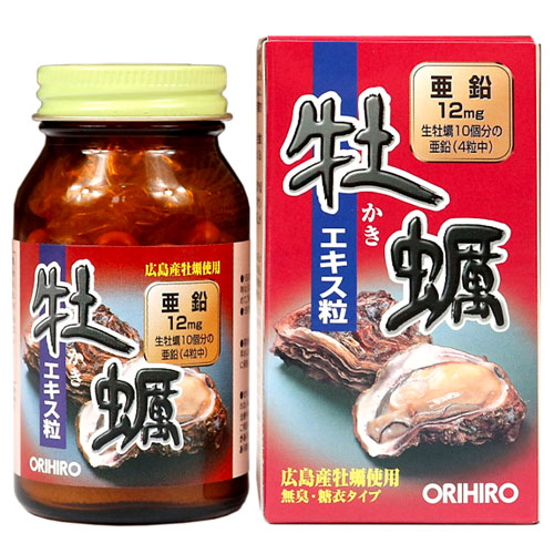Orihiro New Oyster Extract Tablets – Tinh chất hàu tươi Orihiro