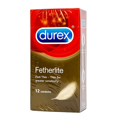 Bao cao su Durex Fetherlite, giúp kéo dài thời gian yêu