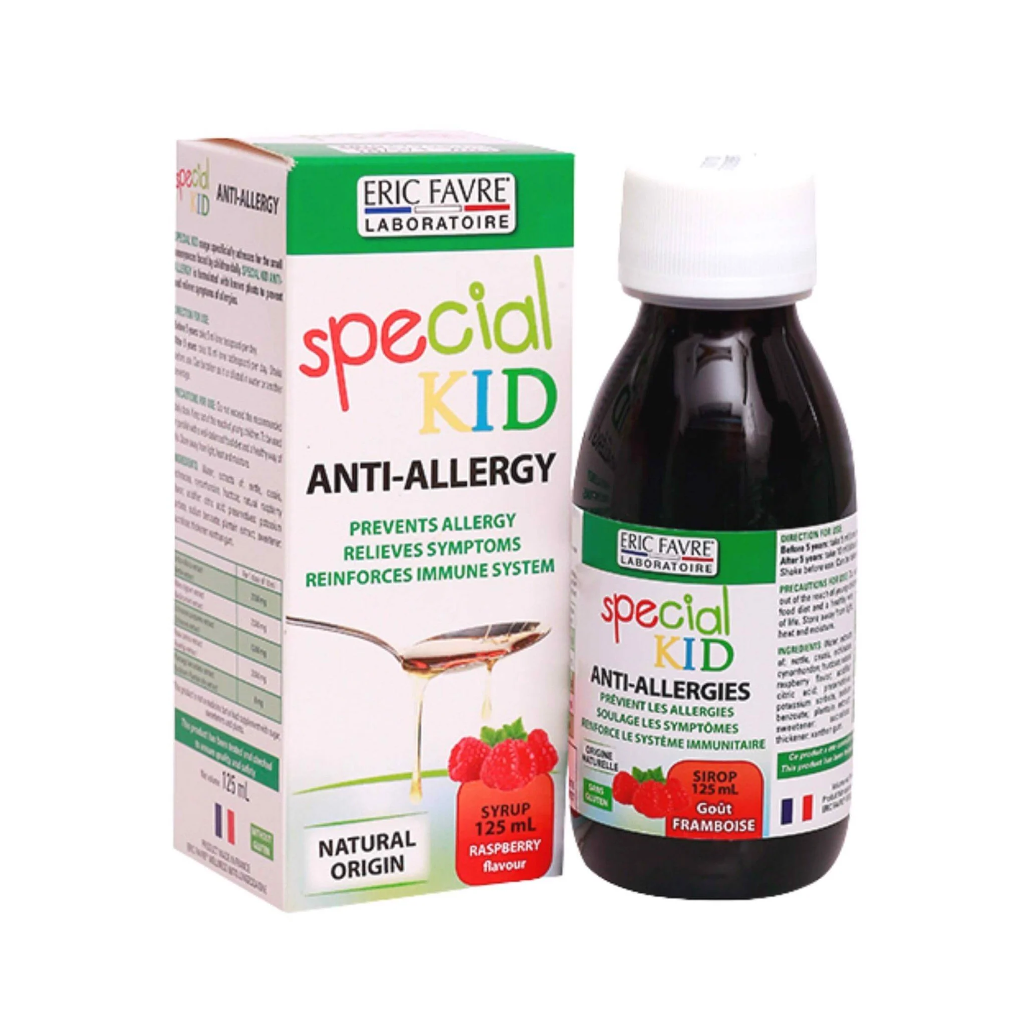 Siro Chống Dị Ứng Special Kid Anti-Allergy Eric Favre 125Ml