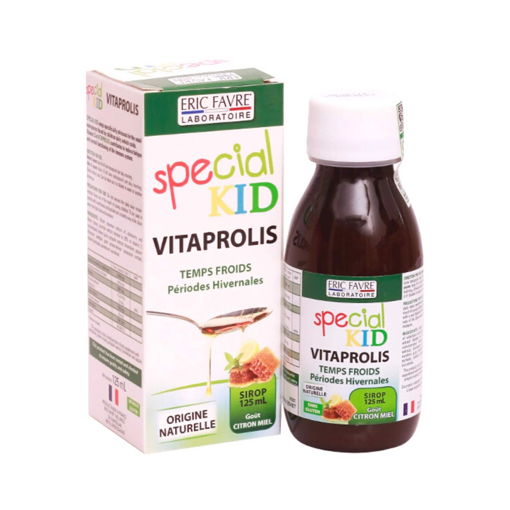 Siro Hỗ Trợ Chống Viêm Đường Hô Hấp Special Kid Vitaprolis Eric Favre 125Ml
