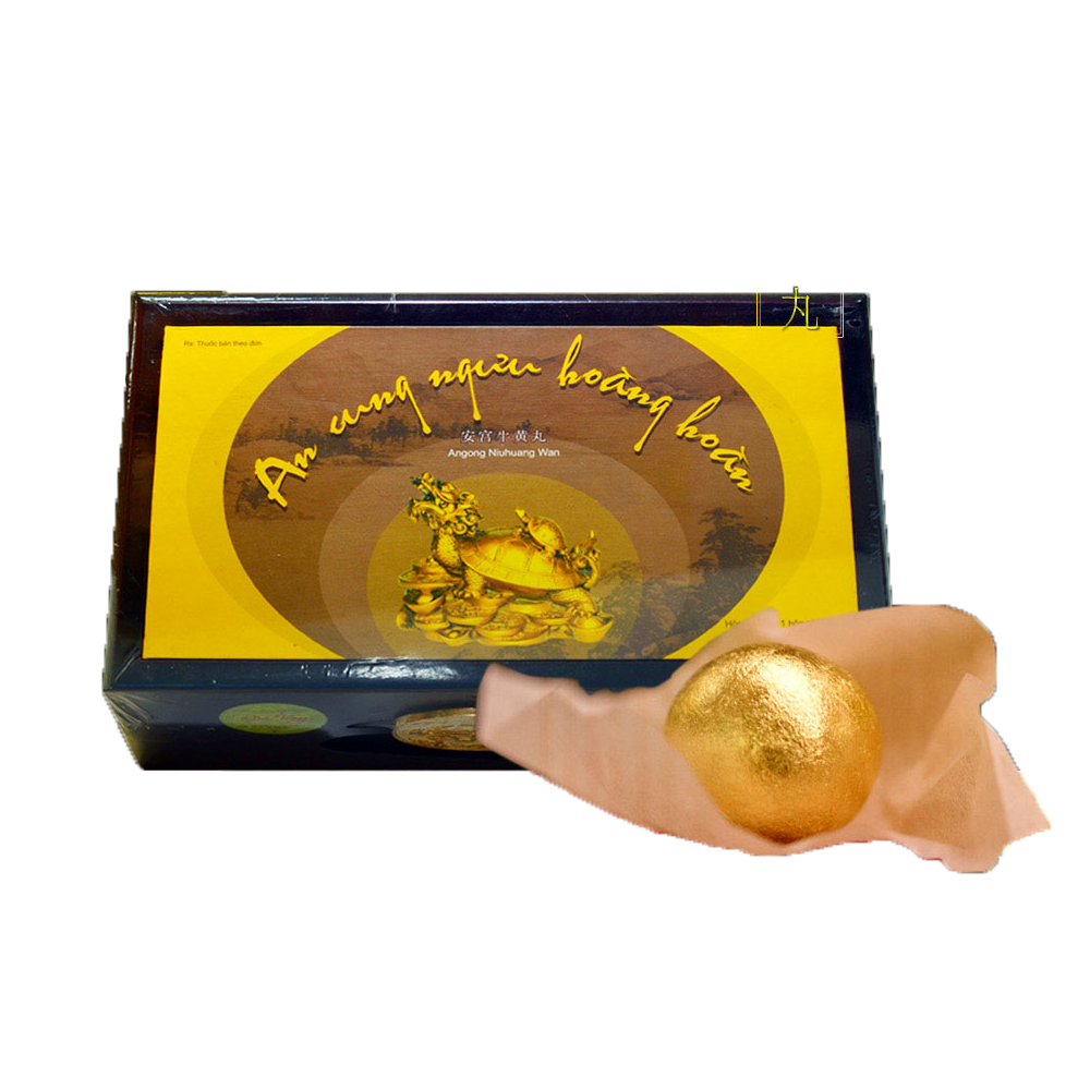 An Cung Ngưu Hoàng Hoàn Rùa Vàng