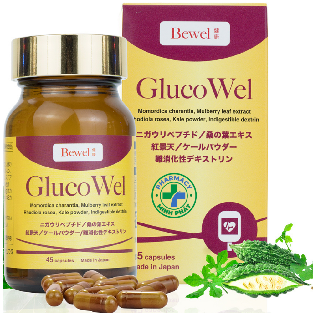 VIÊN UỐNG HỖ TRỢ TIỂU ĐƯỜNG BEWEL GLUCOWEL