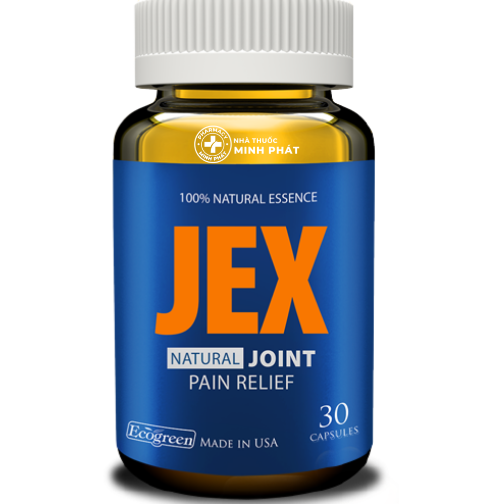 Viên Uống Bổ Khớp Jex Natural Joint Pain Relief Ecogreen (60 Viên)