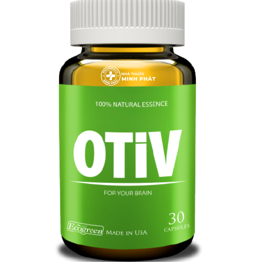 Viên Uống Bổ Não Otiv Ecogreen 30 Viên