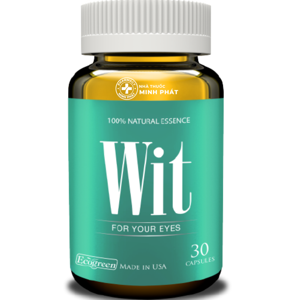 Viên Uống Bổ Mắt Của Mỹ Wit Ecogreen 30 Viên