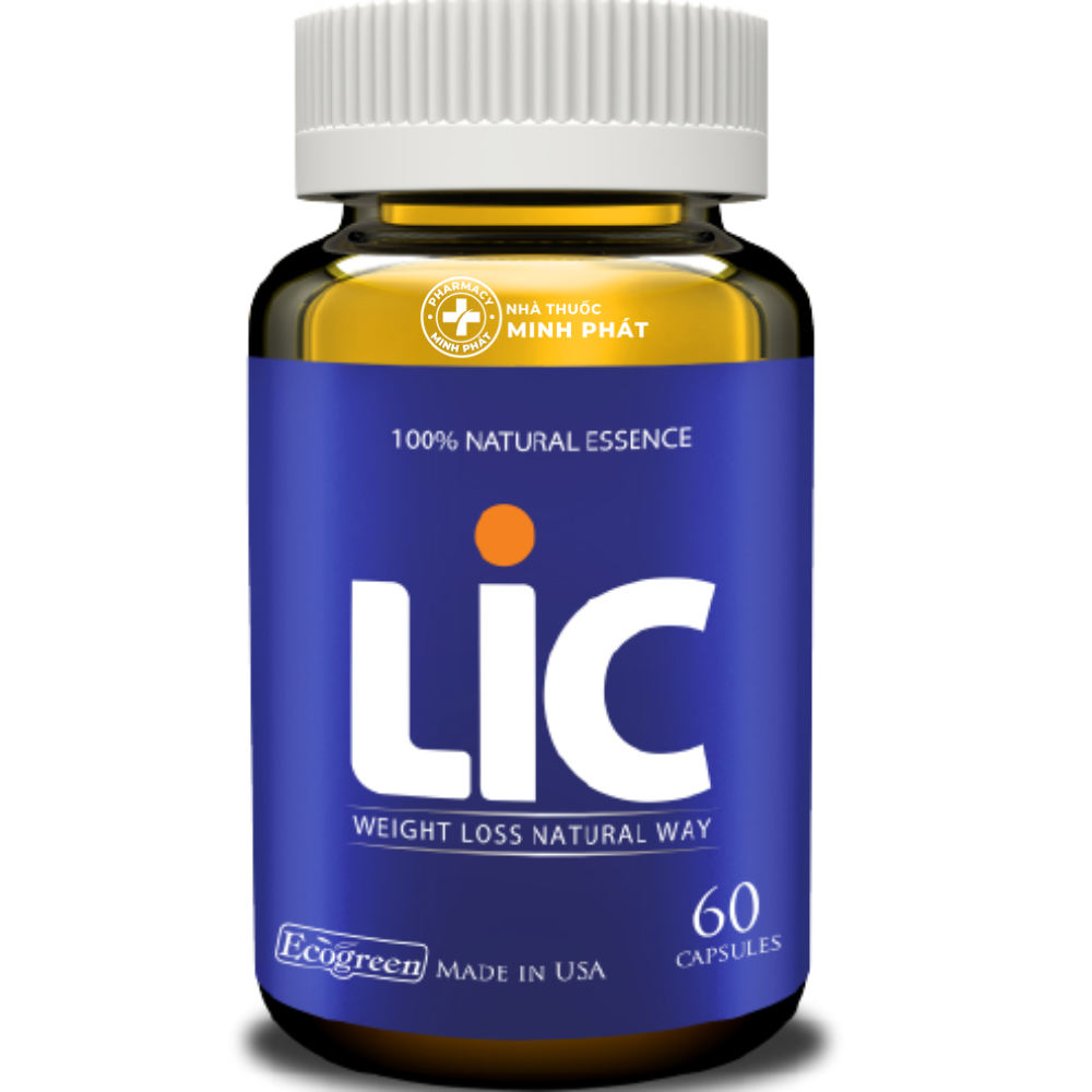 Viên Uống Giảm Cân Lic Ecogreen 60 Viên