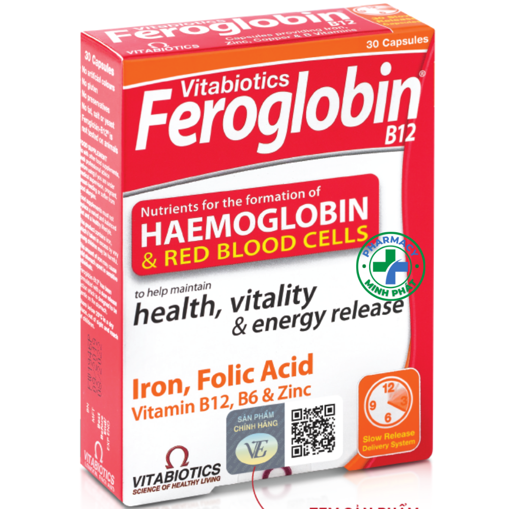 Feroglobin-Hỗ trợ tăng khả năng tạo máu,nâng cao sức đề kháng, tăng cường sức khỏe
