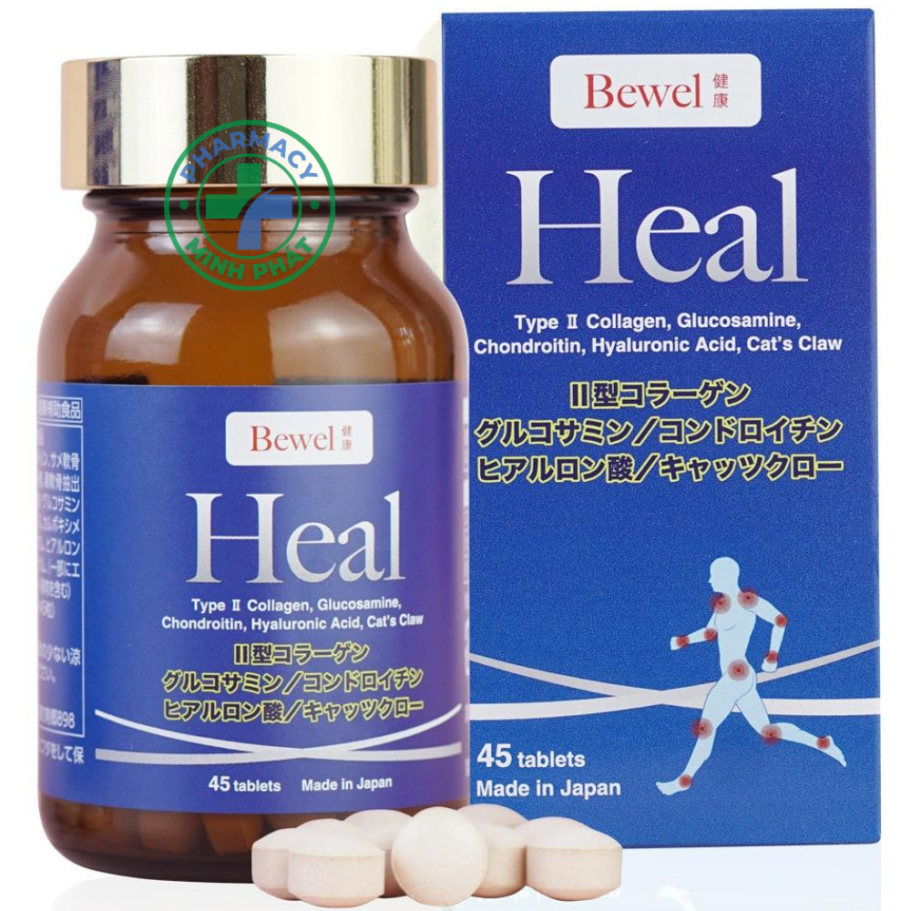 VIÊN UỐNG HỖ TRỢ XƯƠNG KHỚP BEWEL HEAL