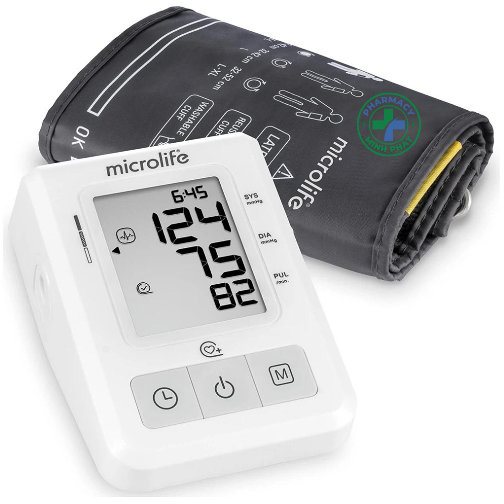 Máy Đo Huyết Áp Bắp Tay Microlife B2 Basic 1 Cái