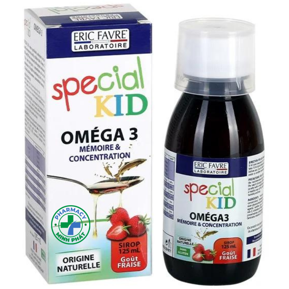 Special Kid Omega 3- Hỗ trợ cải thiện trí nhớ, hỗ trợ tăng cường khả năng tập trung