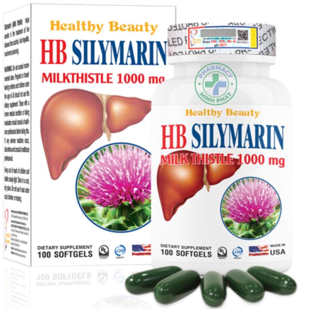 HB SILYMARIN - GIẢI ĐỘC VÀ BẢO VỆ GAN 