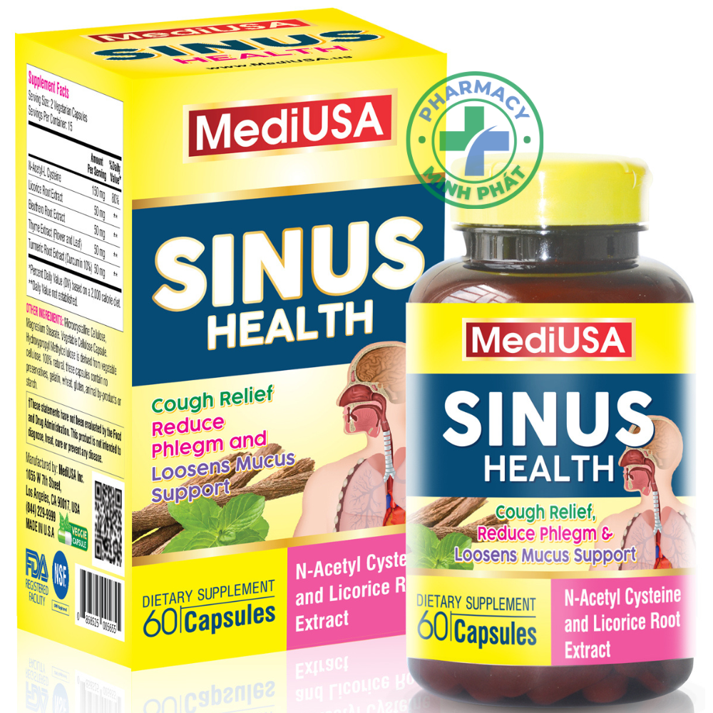 Thực phẩm bảo vệ sức khỏe Sinus Support