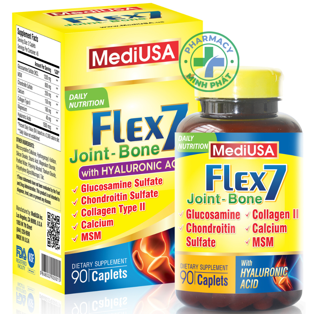 FLEX 7 – Viên Bổ Xương Khớp MediUSA